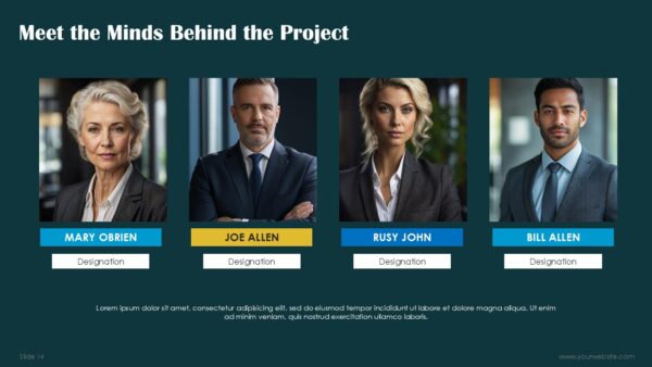 Free AI Tech Project Overview Presentation Template