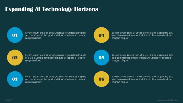 Free AI Tech Project Overview Presentation Template