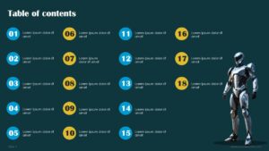 Free AI Tech Project Overview Presentation Template