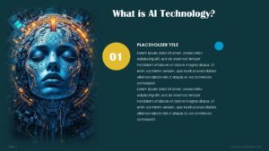 Free AI Tech Project Overview Presentation Template