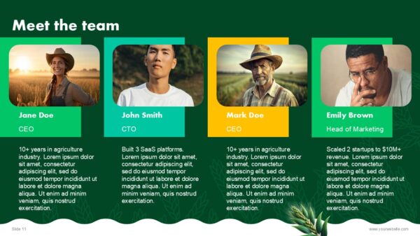 Free Agriculture Pitch Deck PowerPoint Presentation
