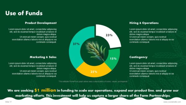 Free Agriculture Pitch Deck PowerPoint Presentation