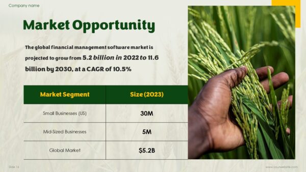 Free Agriculture Tech Pitch Deck PowerPoint Presentation