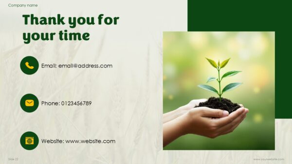 Free Agriculture Tech Pitch Deck PowerPoint Presentation