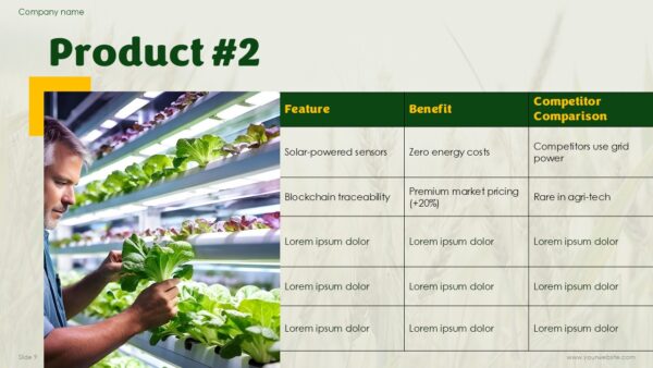 Free Agriculture Tech Pitch Deck PowerPoint Presentation
