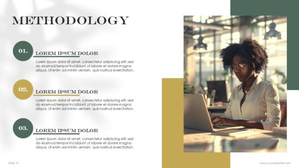 Free Business Presentation Deck PowerPoint Template