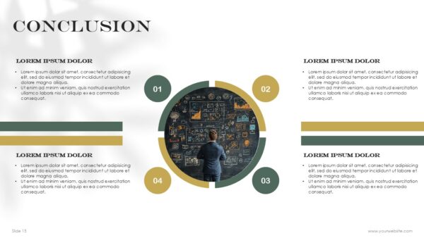 Free Business Presentation Deck PowerPoint Template