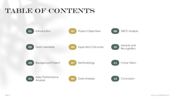 Free Business Presentation Deck PowerPoint Template