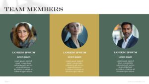 Free Business Presentation Deck PowerPoint Template