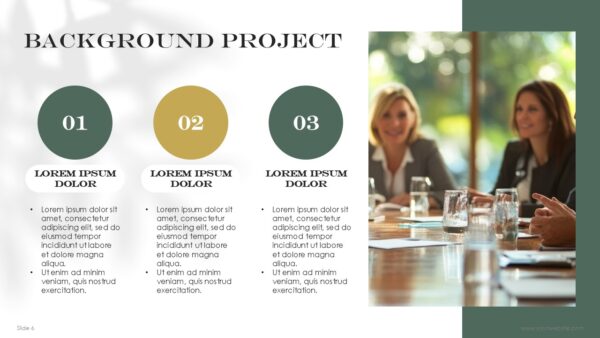 Free Business Presentation Deck PowerPoint Template