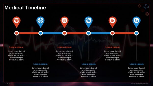 Free Cardiology Human Heart PowerPoint Template