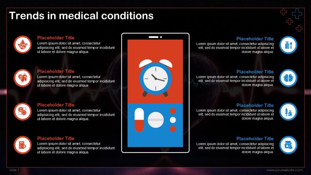 Free Cardiology Human Heart PowerPoint Template