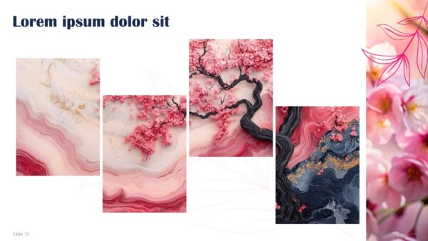 Free Cherry Blossom Season Presentation Template