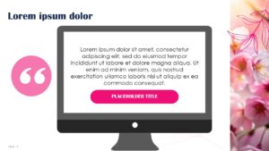 Free Cherry Blossom Season Presentation Template