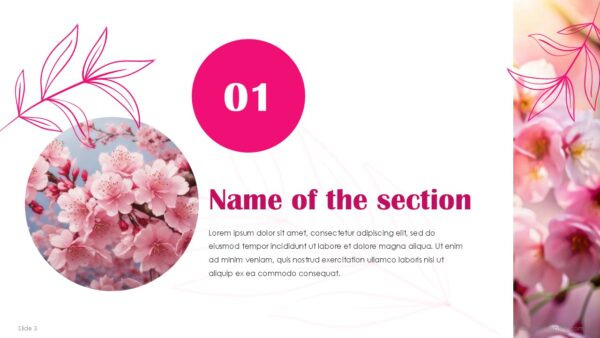Free Cherry Blossom Season Presentation Template