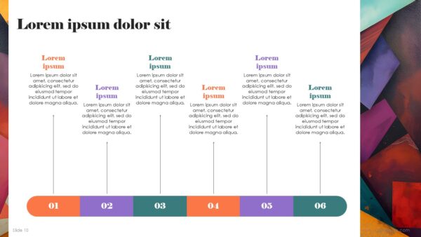 Free Colorful Abstract Presentation Template