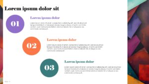 Free Colorful Abstract Presentation Template