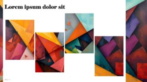 Free Colorful Abstract Presentation Template