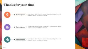 Free Colorful Abstract Presentation Template