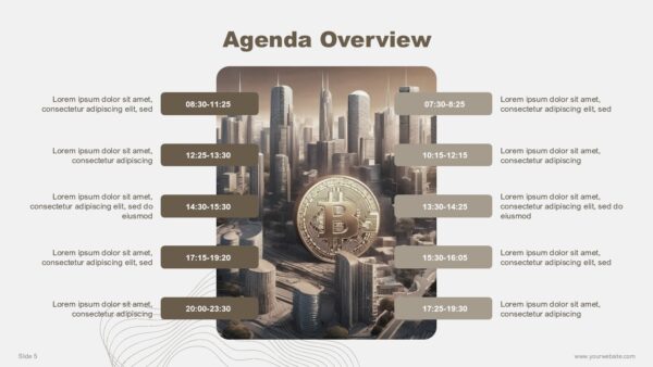 Free Conference Business Meeting Agenda PowerPoint Presentation