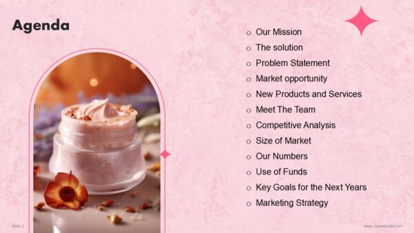 Free Cosmetics Startup Pitch Deck PowerPoint Presentation