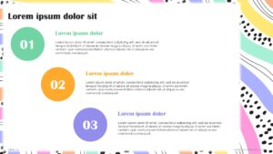 Free Creative Colorful Waves Abstract Presentation Template