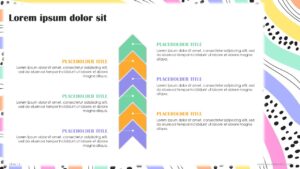 Free Creative Colorful Waves Abstract Presentation Template
