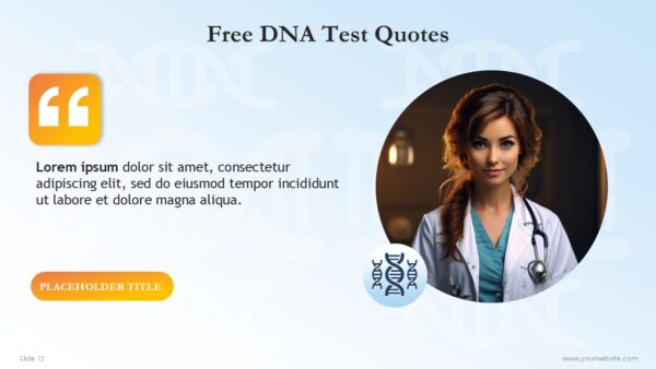 Free DNA Test PowerPoint Templates and Google Slides Themes