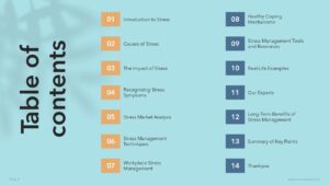 Free Female Work Stress PowerPoint Presentation Template