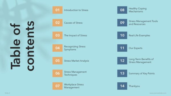 Free Female Work Stress PowerPoint Presentation Template