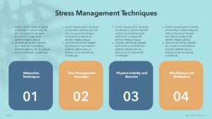 Free Female Work Stress PowerPoint Presentation Template