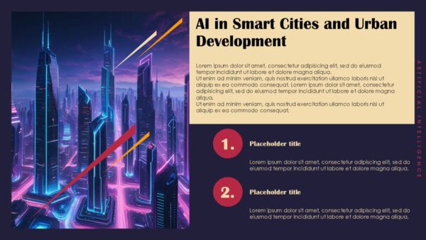 Free Future Of Artificial Intelligence PowerPoint Template