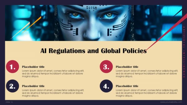 Free Future Of Artificial Intelligence PowerPoint Template
