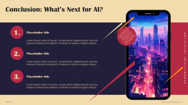 Free Future Of Artificial Intelligence PowerPoint Template