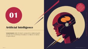 Free Future Of Artificial Intelligence PowerPoint Template