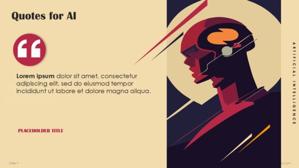 Free Future Of Artificial Intelligence PowerPoint Template