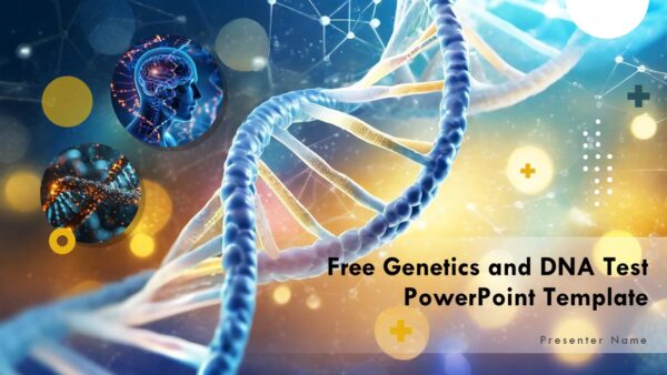 Free Genetics and DNA Test PowerPoint Template
