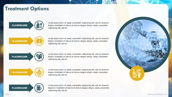 Free Genetics and DNA Test PowerPoint Template