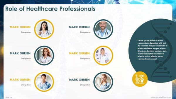 Free Genetics and DNA Test PowerPoint Template
