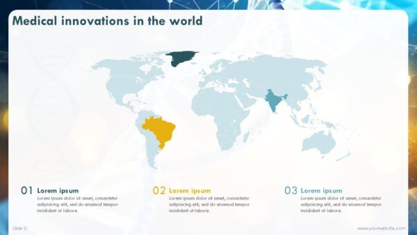 Free Genetics and DNA Test PowerPoint Template