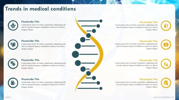 Free Genetics and DNA Test PowerPoint Template