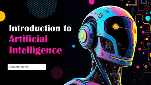Free Introduction to Artificial Intelligence PowerPoint Template