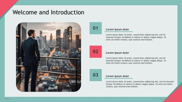 Free Market Trend Analysis PowerPoint Template