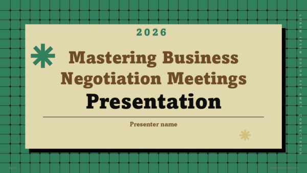 Free Mastering Business Negotiation Meetings PowerPoint Presentation