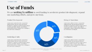 Free Minimal and Professional Startup Pitch Deck Presentation