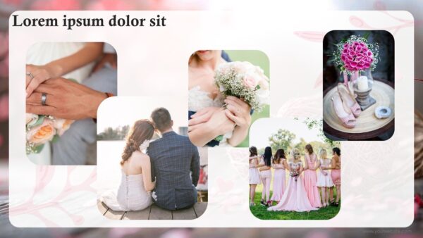 Free Our Wedding Day Presentation Template