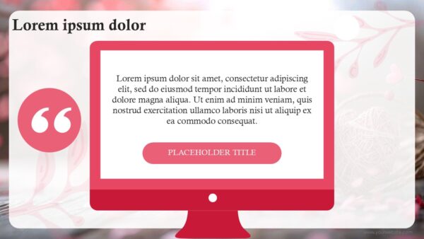 Free Our Wedding Day Presentation Template
