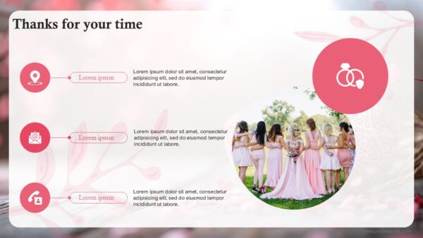 Free Our Wedding Day Presentation Template