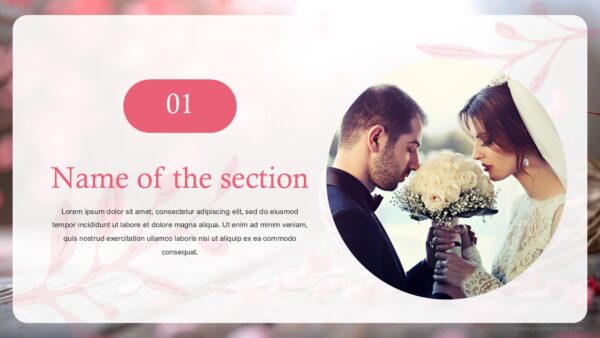 Free Our Wedding Day Presentation Template