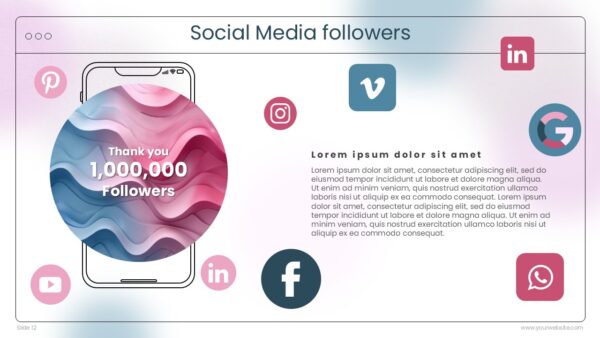 Free Social Media Kit PowerPoint Presentation